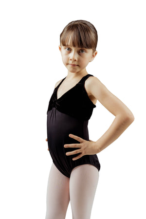Leotardo Dancefield  Mod. 123T niña con terciopelo