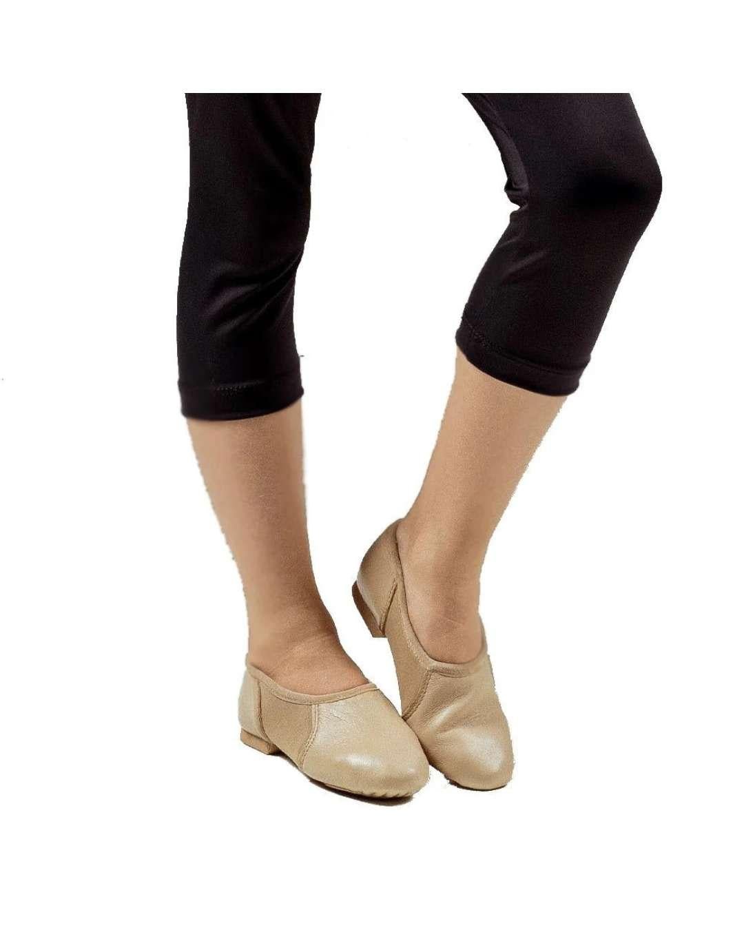 Botin de Jazz Dancefield || Zapato de Jazz en piel con arco de neopreno - Dance Field