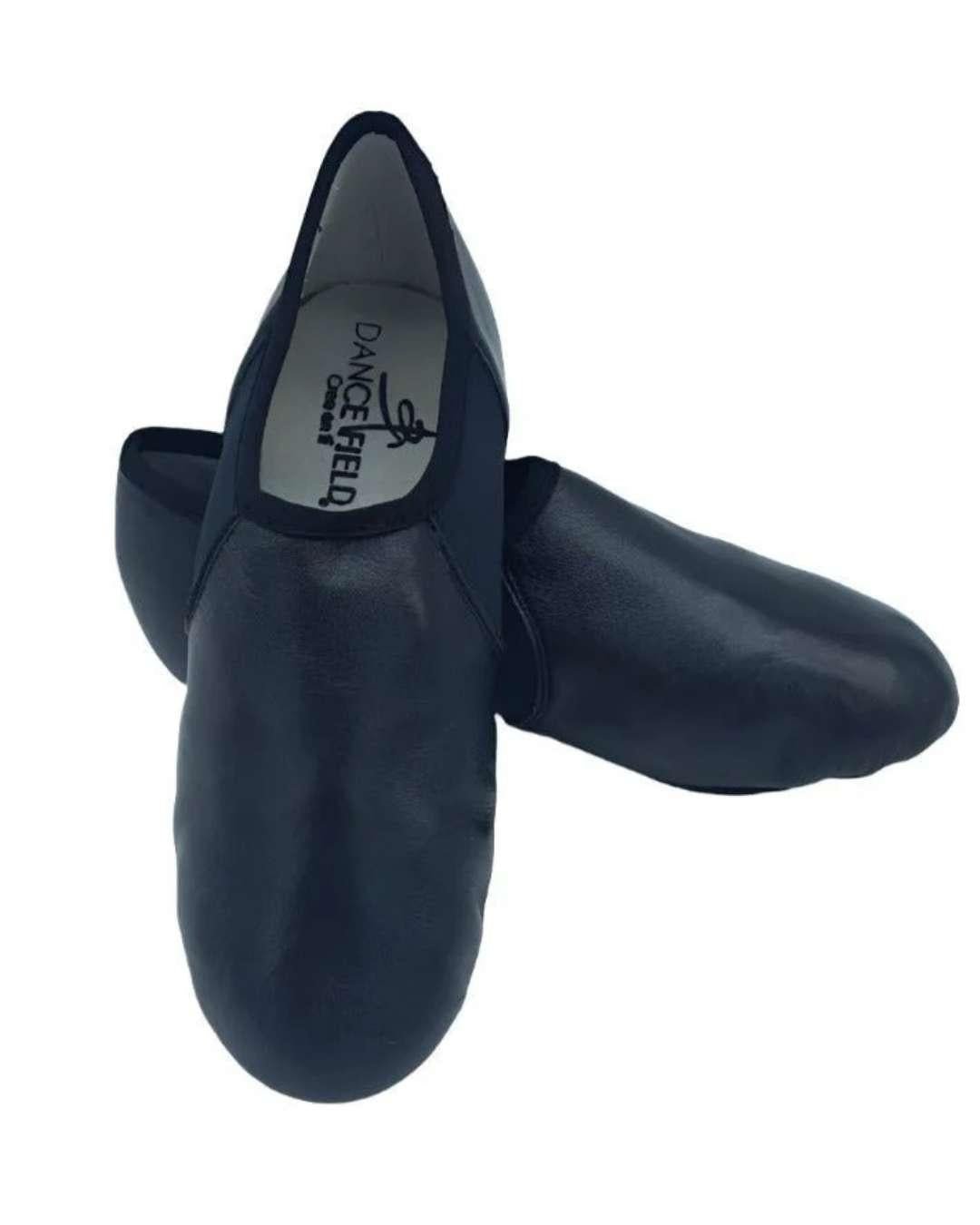 Botin de Jazz Dancefield || Zapato de Jazz en piel con arco de neopreno - Dance Field