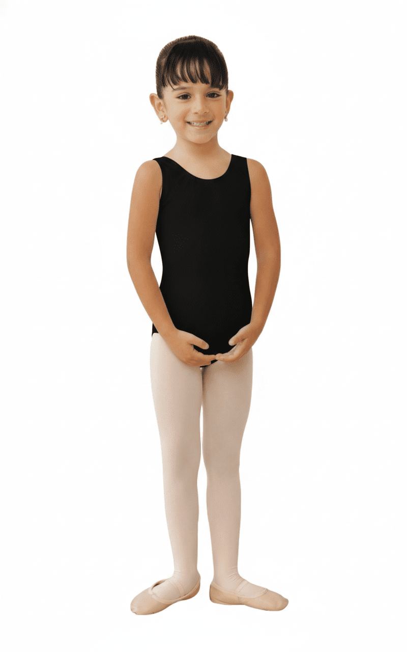 Leotardo Dancefield Mod. 120 Niña Algodon - Dance Field