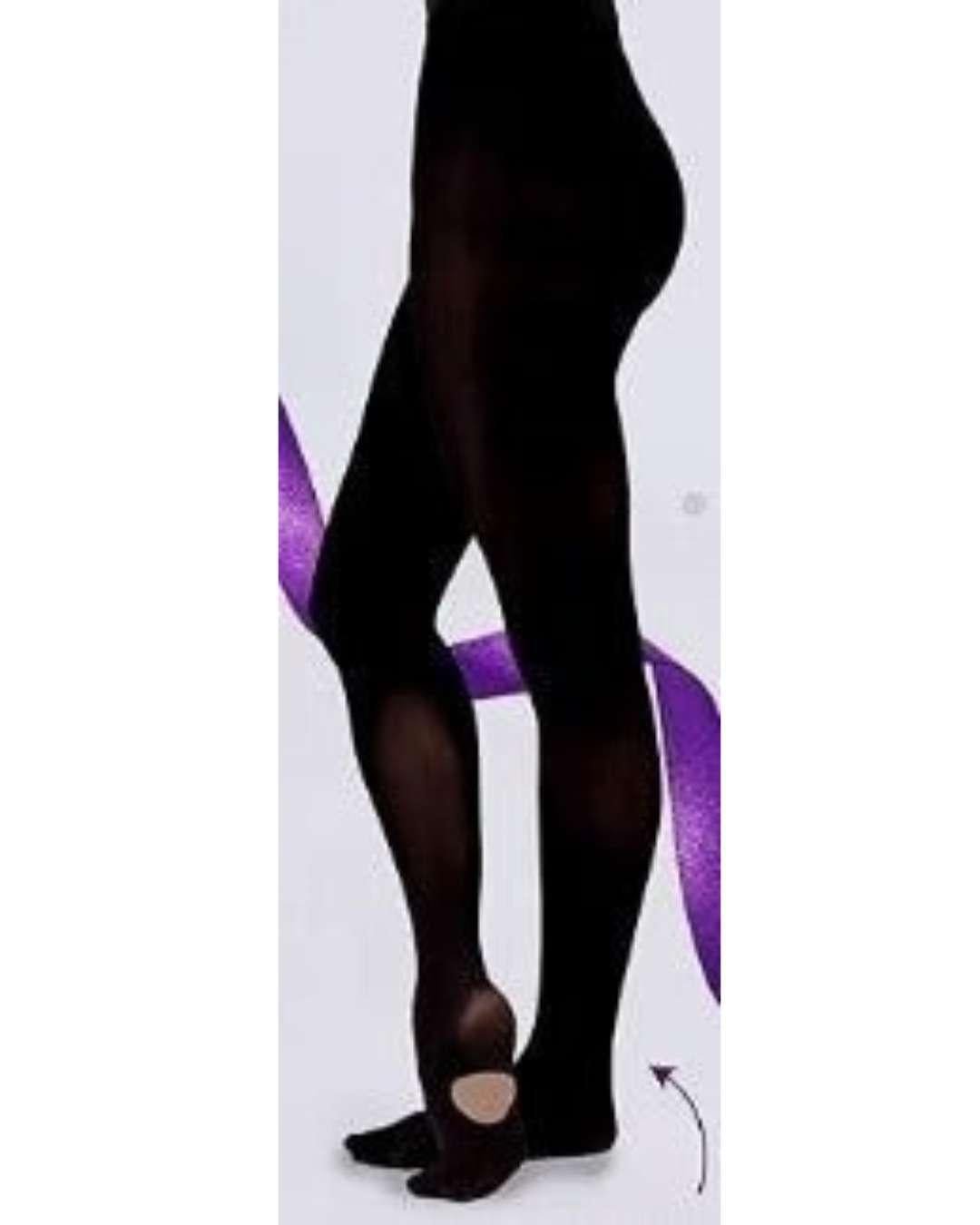 Malla Negra Convertible Niña - Dance Field