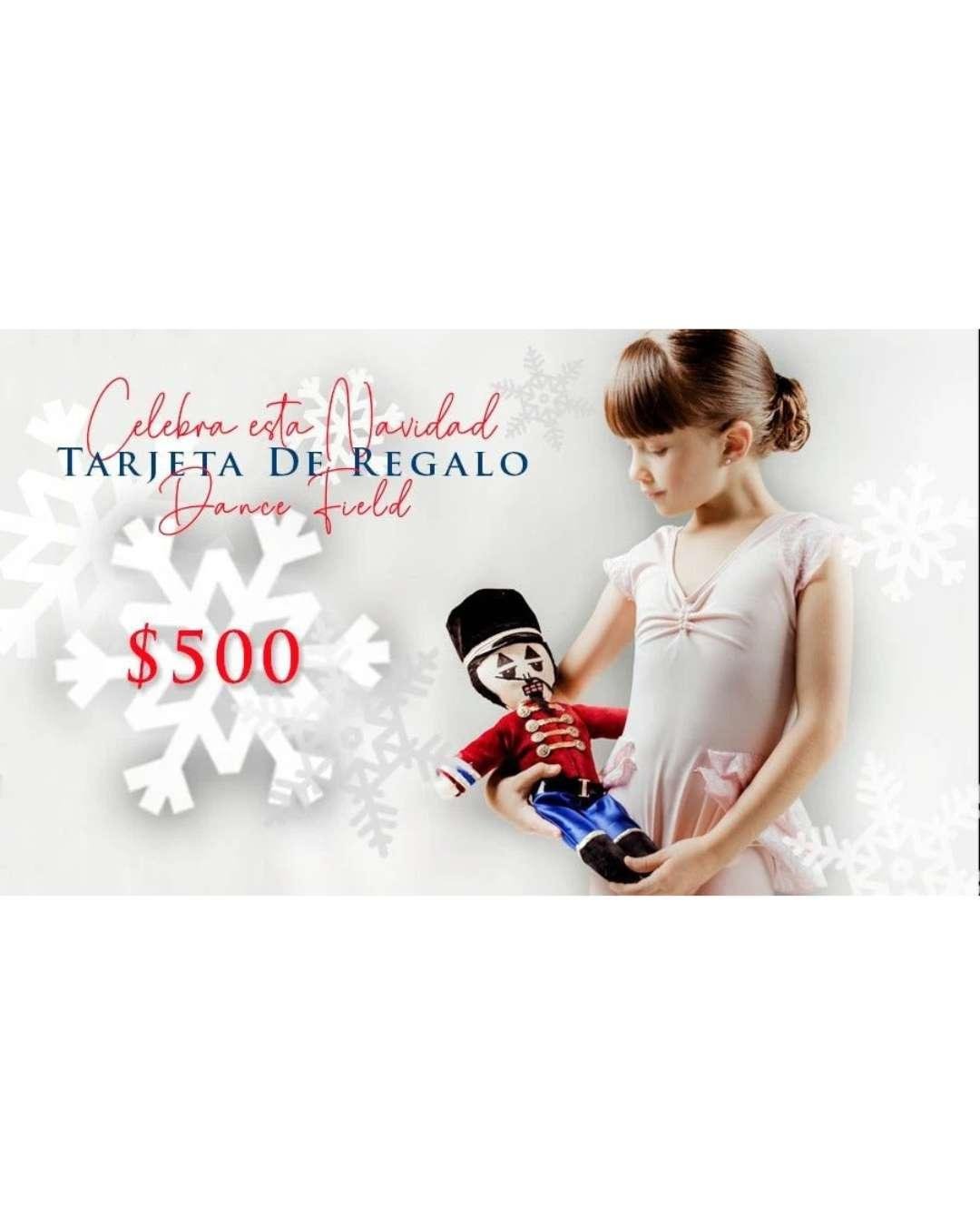Tarjeta de Regalo Productos DanceField - Dance Field