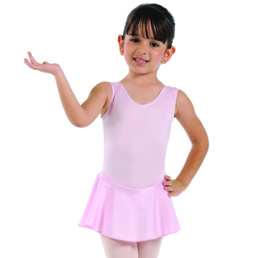 Vestido Dancefield Niña Modelo 9121 Algodon - Dance Field
