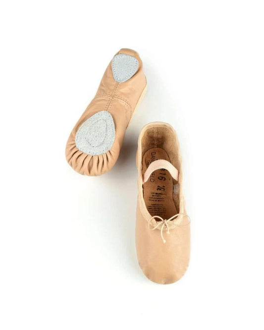 Zapatilla de Ballet Piel Dancefield Suela Separada | Niña y Niño - Dance Field