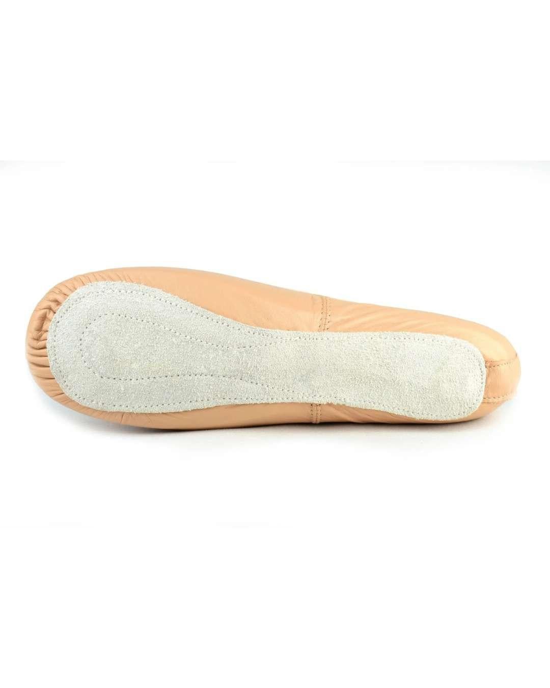 Zapatilla de Piel Dancefield Suela Corrida | Adultos - Dance Field