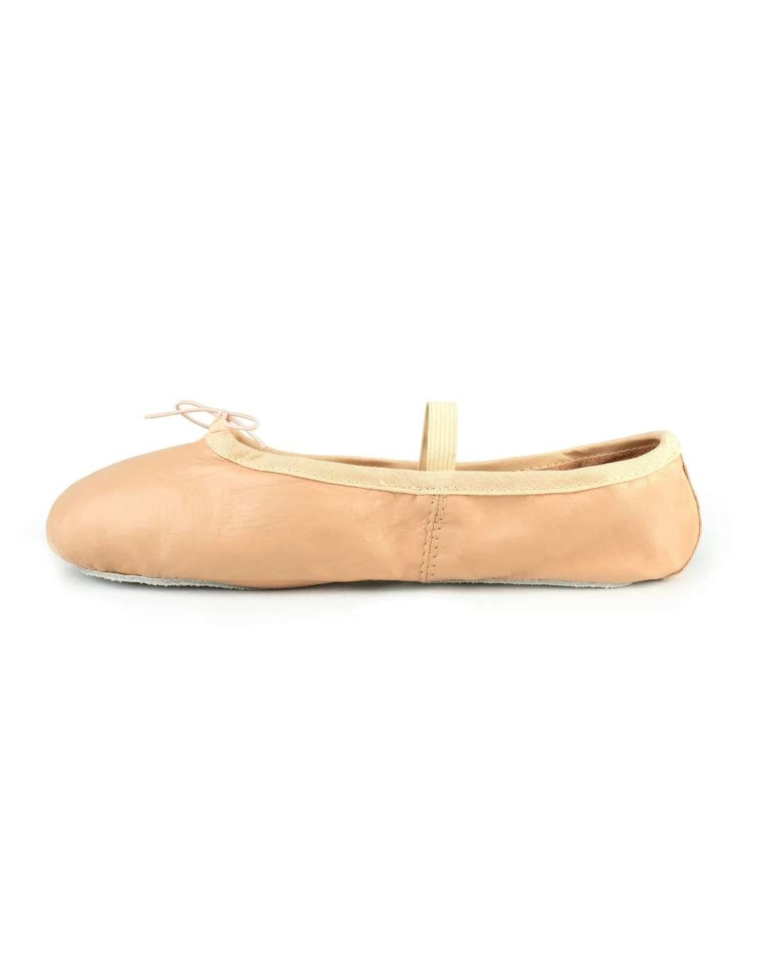 Zapatilla de Piel Dancefield Suela Corrida | Adultos - Dance Field