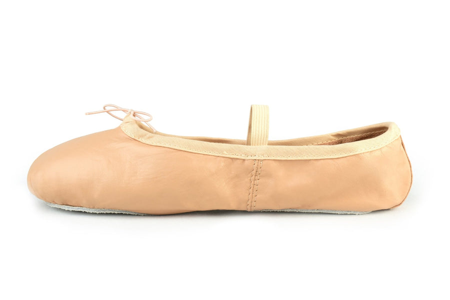 Zapatilla de Piel Dancefield Suela Corrida | Adultos - Dance Field