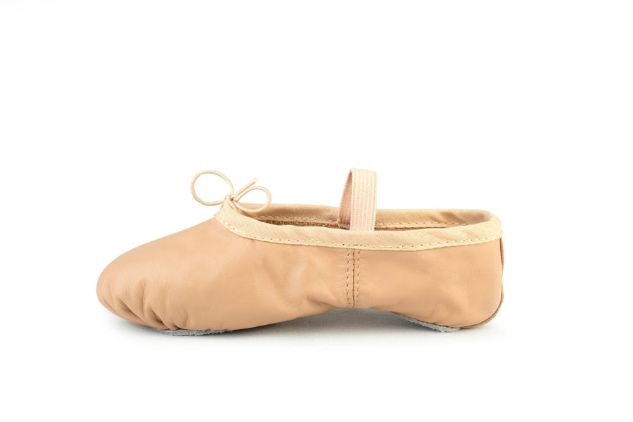 Zapatilla de Piel Dancefield Suela Corrida | Niños y Niñas - Dance Field